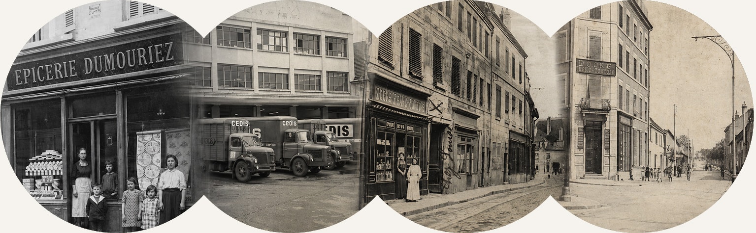 Histoire de l'épicerie Dumouriez depuis 1925